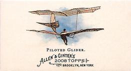 2008 Topps Allen & Ginter - Mini Pioneers of Aviation #PA3 Piloted Glider Front