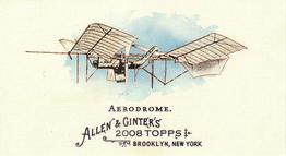 2008 Topps Allen & Ginter - Mini Pioneers of Aviation #PA5 Aerodrome Front