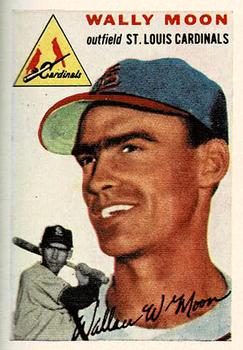 1954 Topps Sports Illustrated #137 Wally Moon Front