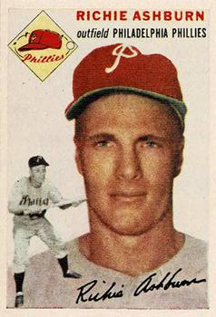 1954 Topps Sports Illustrated #45 Richie Ashburn Front