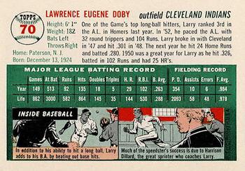 1954 Topps Sports Illustrated #70 Larry Doby Back