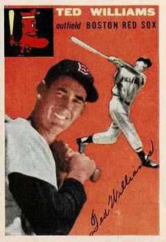 1954 Topps Sports Illustrated #1 Ted Williams Front