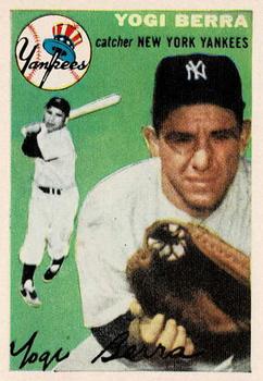 1954 Topps Sports Illustrated #50 Yogi Berra Front