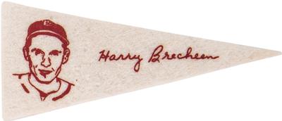 1950 American Nut & Chocolate Co. Pennants (F150) #NNO Harry Brecheen Front