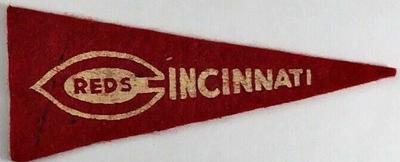 1946-49 American Nut & Chocolate Pennants #NNO Cincinnati Reds Front