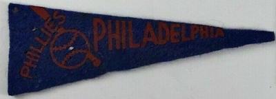 1946-49 American Nut & Chocolate Pennants (BF8) #NNO Philadelphia Phillies Front