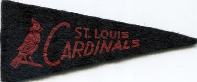 1946-49 American Nut & Chocolate Pennants (BF8) #NNO St. Louis Cardinals Front