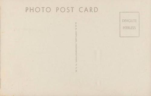 1950-56 J.J.K Copy-Art Photographers Postcards #NNO Johnny Antonelli Back