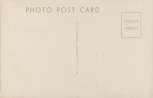 1950-56 J.J.K Copy-Art Photographers Postcards #NNO Jackie Robinson Back