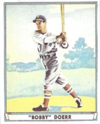 1984 Dover Baseball Stars Stickers #NNO Bobby Doerr Front