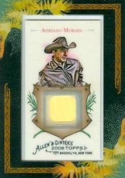 2008 Topps Allen & Ginter - Relics #AGR-ASM Adriano Moraes Front