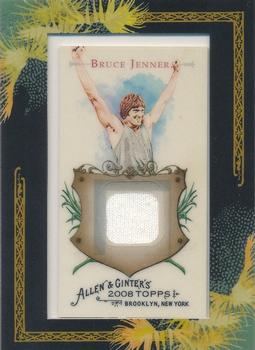 2008 Topps Allen & Ginter - Relics #AGR-BJ Bruce Jenner Front
