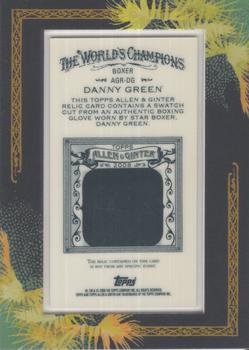 2008 Topps Allen & Ginter - Relics #AGR-DG Danny Green Back