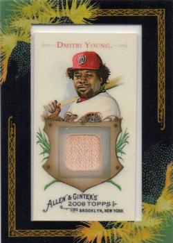 2008 Topps Allen & Ginter - Relics #AGR-DY Dmitri Young Front