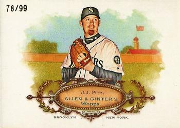 2008 Topps Allen & Ginter - Rip Cards #RC52 J.J. Putz Front