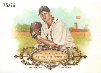 2008 Topps Allen & Ginter - Rip Cards #RC74 Jonathan Papelbon Front