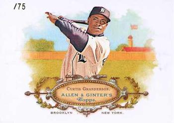 2008 Topps Allen & Ginter - Rip Cards #RC11 Curtis Granderson Front