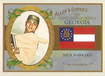 2008 Topps Allen & Ginter - United States #US10 Nick Markakis Front