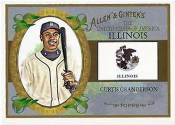 2008 Topps Allen & Ginter - United States #US13 Curtis Granderson Front