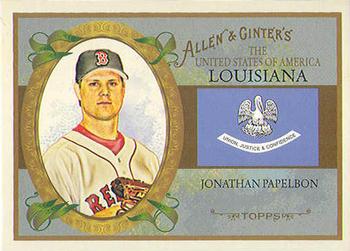 2008 Topps Allen & Ginter - United States #US18 Jonathan Papelbon Front