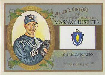 2008 Topps Allen & Ginter - United States #US21 Chris Capuano Front