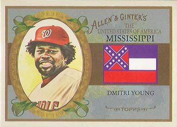 2008 Topps Allen & Ginter - United States #US24 Dmitri Young Front
