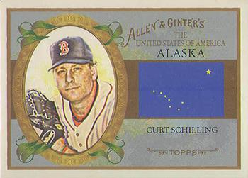 2008 Topps Allen & Ginter - United States #US2 Curt Schilling Front