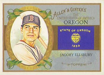 2008 Topps Allen & Ginter - United States #US37 Jacoby Ellsbury Front