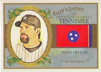 2008 Topps Allen & Ginter - United States #US42 Todd Helton Front