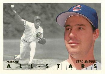 1993 Fleer - All-Stars (Series One National League) #10 Greg Maddux Front