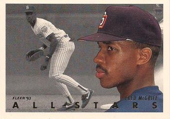 1993 Fleer - All-Stars (Series One National League) #1 Fred McGriff Front