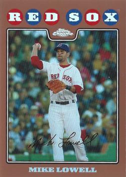 2008 Topps Chrome - Copper Refractors #20 Mike Lowell Front