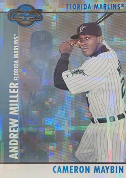 2008 Topps Co-Signers - Hyper Plaid Blue #003 Cameron Maybin / Andrew Miller Front