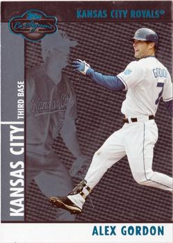 2008 Topps Co-Signers - Silver Blue #040 Alex Gordon Front