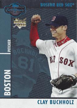 2008 Topps Co-Signers - Silver Blue #100 Clay Buchholz Front