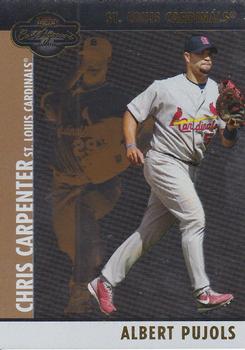 2008 Topps Co-Signers - Silver Gold #070 Albert Pujols / Chris Carpenter Front
