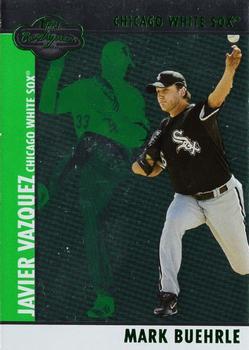 2008 Topps Co-Signers - Silver Green #021 Mark Buehrle  / Javier Vazquez Front