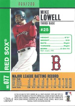 2008 Topps Co-Signers - Silver Green #077 Mike Lowell / J.D. Drew Back