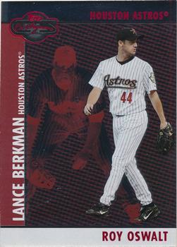 2008 Topps Co-Signers - Silver Red #068 Roy Oswalt / Lance Berkman Front