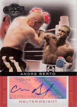 2008 Topps Co-Signers - Solo Sigs #SS-AB Andre Berto Front