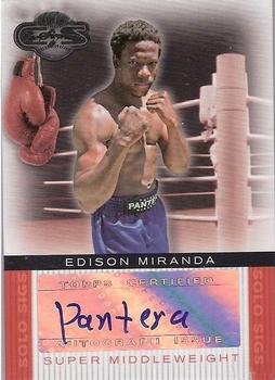2008 Topps Co-Signers - Solo Sigs #SS-EM Edison Miranda Front