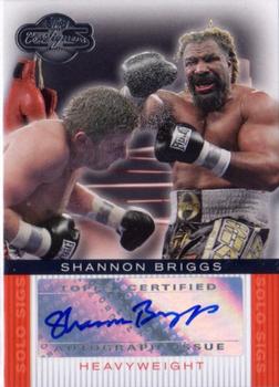 2008 Topps Co-Signers - Solo Sigs #SS-SB Shannon Briggs Front