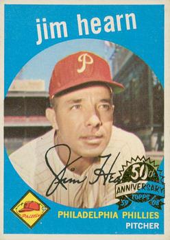 2008 Topps Heritage - 50th Anniversary Buybacks #63 Jim Hearn Front