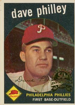 2008 Topps Heritage - 50th Anniversary Buybacks #92 Dave Philley Front
