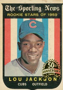 2008 Topps Heritage - 50th Anniversary Buybacks #130 Lou Jackson Front