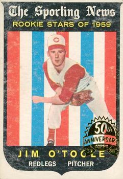 2008 Topps Heritage - 50th Anniversary Buybacks #136 Jim O'Toole Front
