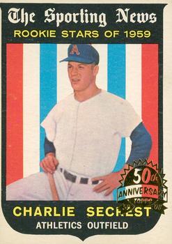 2008 Topps Heritage - 50th Anniversary Buybacks #140 Charlie Secrest Front