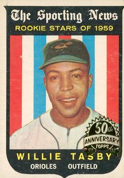 2008 Topps Heritage - 50th Anniversary Buybacks #143 Willie Tasby Front