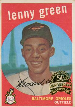 2008 Topps Heritage - 50th Anniversary Buybacks #209 Lenny Green Front