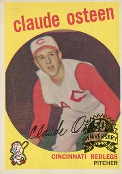 2008 Topps Heritage - 50th Anniversary Buybacks #224 Claude Osteen Front